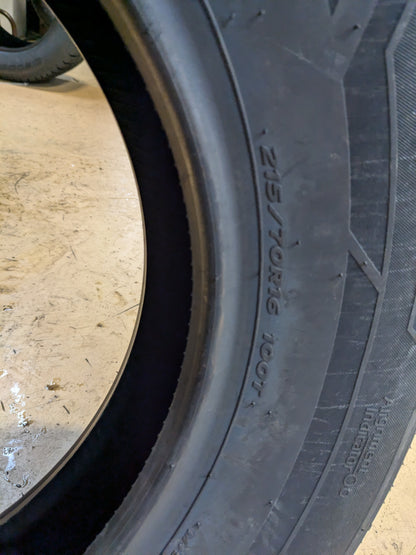 HANKOOK KINERGY ST BSW P 215 70 16 100T ALL SEASON TIRE 1021504