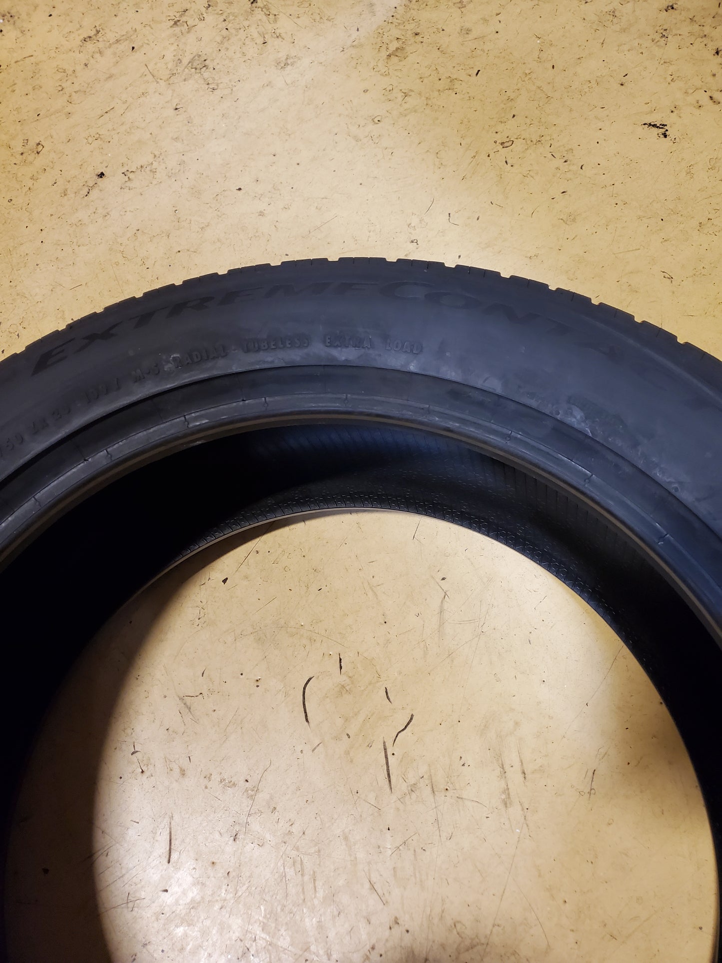 CONTINENTAL EXTREMECONTACT DWS06 PLUS P 255 50 20 109Y XL UHP TIRE 15573230000
