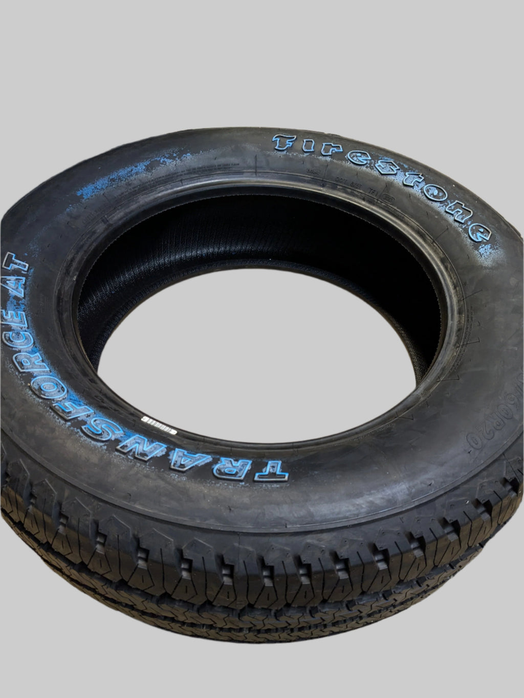 2 FIRESTONE TRANSFORCE AT RWL LT 285 60 20 125/122R ALL TERRAIN TIRE 250126