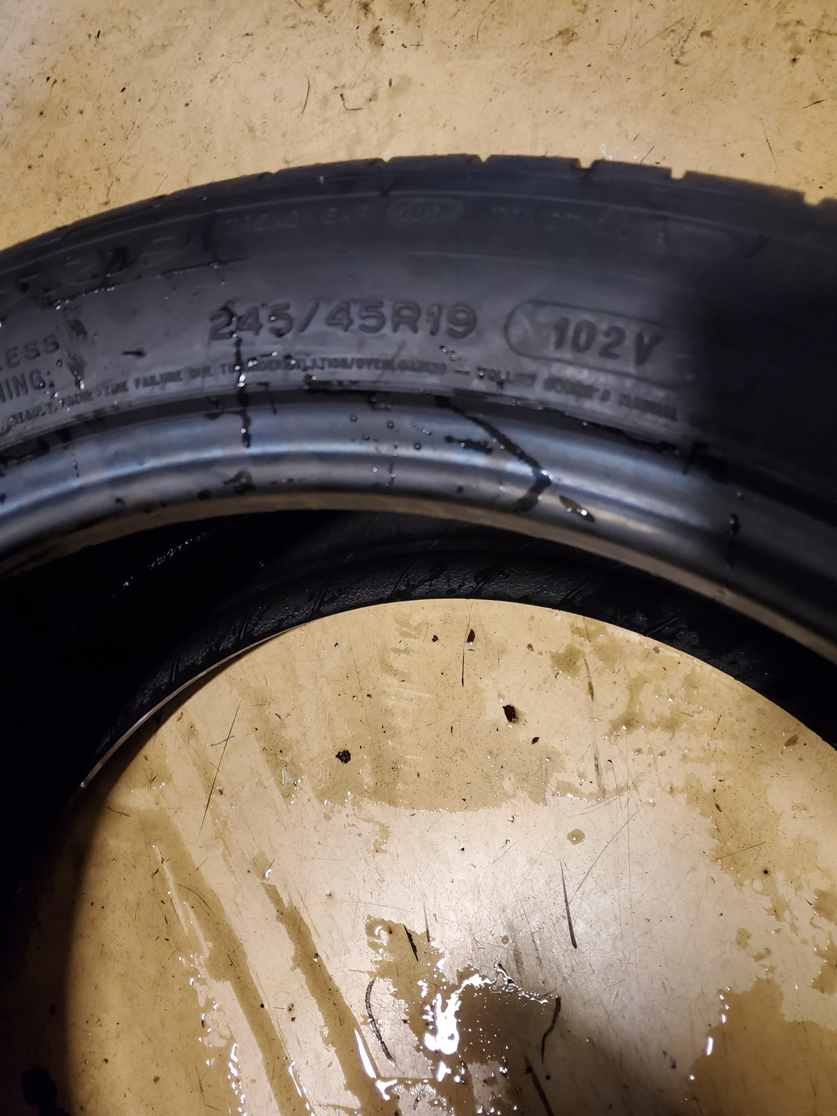 2 MICHELIN PRIMACY MXM4 BSW P 245 45 19 102V XL TOURING TIRE 98871