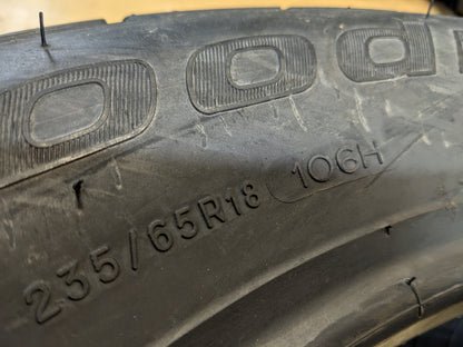 BFGOODRICH ADVANTAGE T/A SPORT LT BSW P 235 65 18 106H SUMMER TIRE 50157