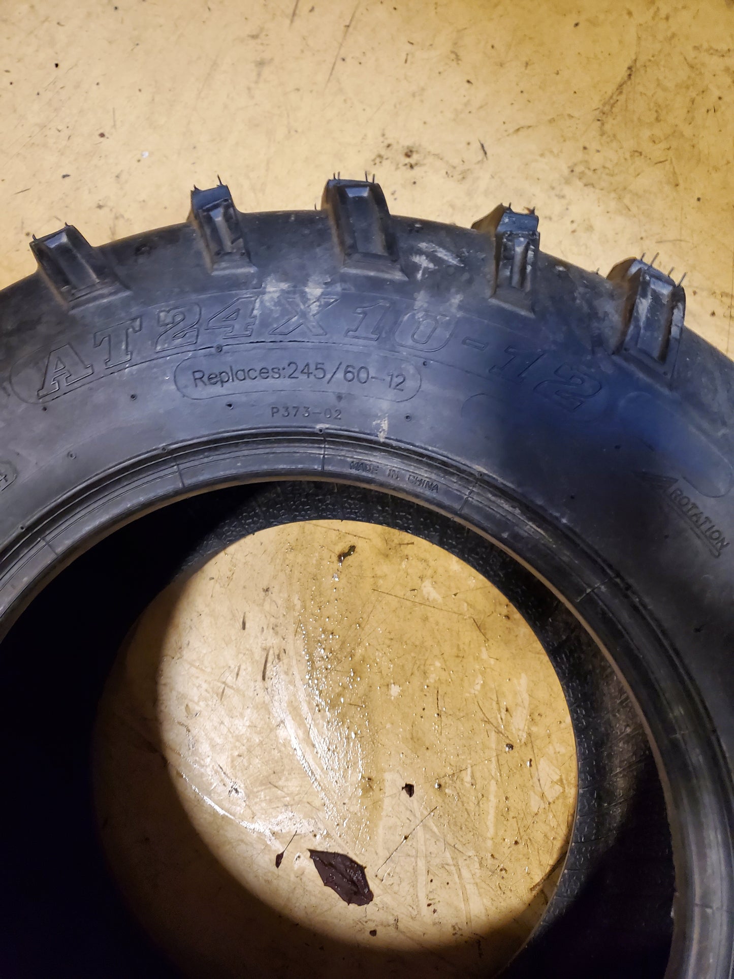 WANDA POLARIS NS388 BSW AT 24 10 12 6PLY ATV/UTV TIRE 5415154