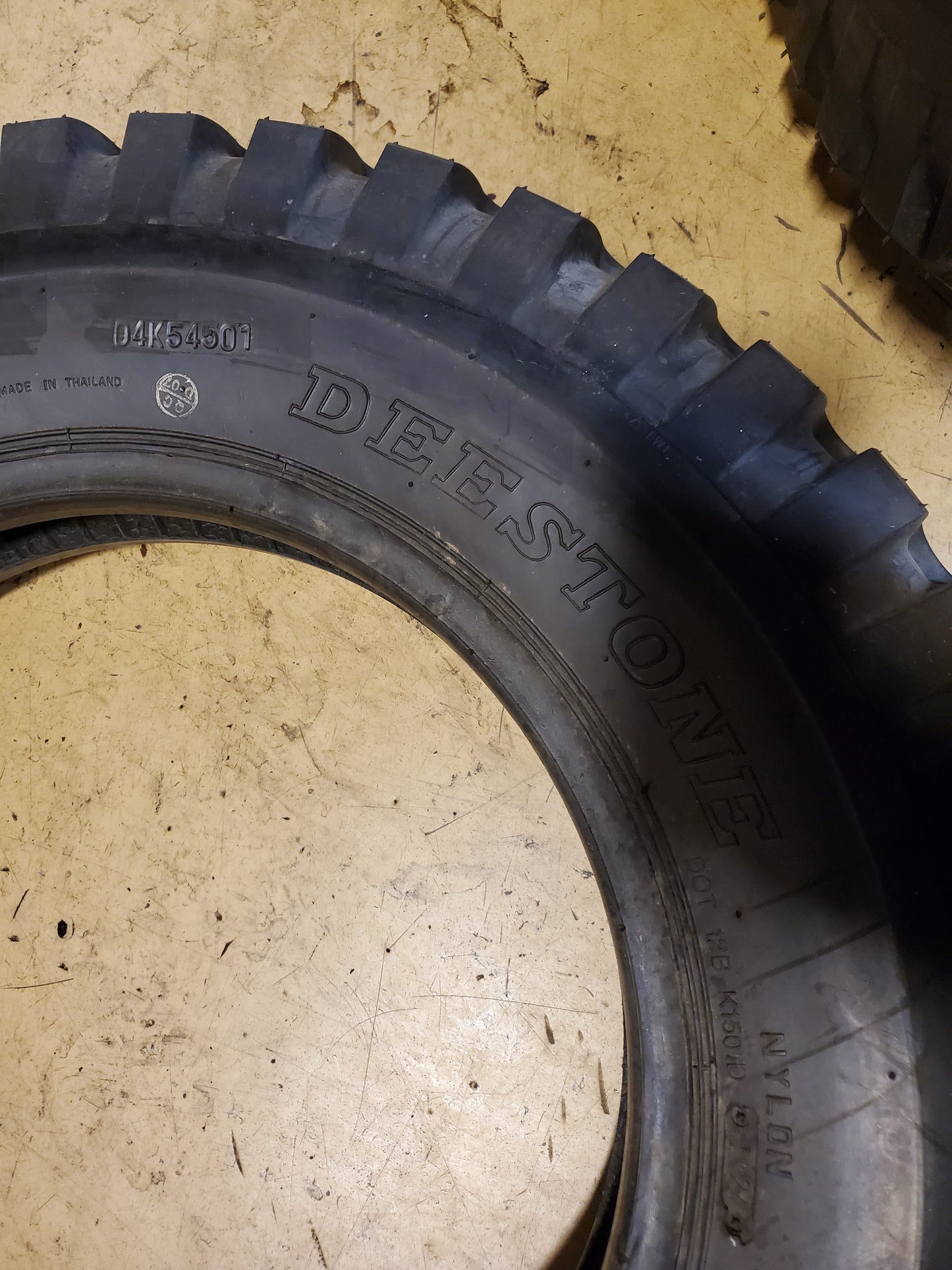 DEESTONE D501 BSW 6 16 6PLY MILITARY TIRE DS1249