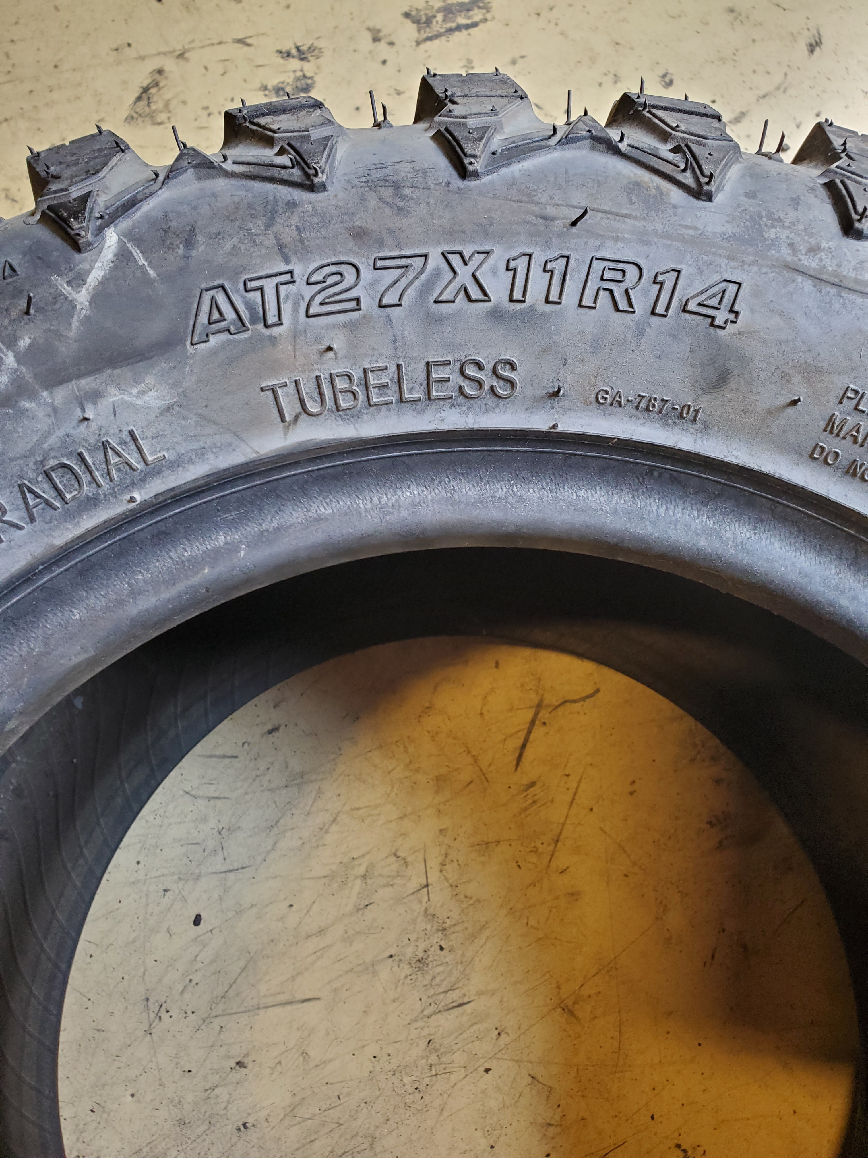 NOS KANATI TERRA MASTER BSW AT 27 11 14 10PLY ATV/UTV TIRE AE142711TM