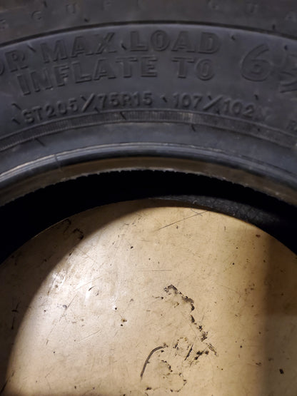 GOODYEAR ENDURANCE BSW ST 205 75 15 107/102N 8PLY TRAILER TIRE 724861519