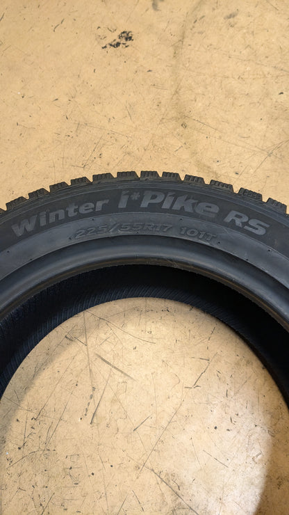NOS HANKOOK WINTER I PIKE RS BSW P 225 55 17 101T XL WINTER TIRE 1014411