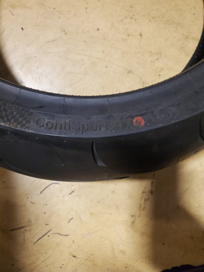 CONTINENTAL CONTISPORT ATTACK 190 50 17 73W REAR MOTORCYCLE TIRE 02444000000