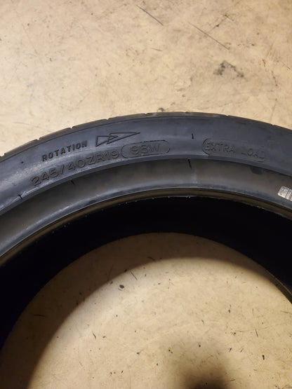 NOS BFGOODRICH G-FORCE SPORT COMP-2 P 245 40 19 98W XL PERFORMANCE TIRE 18887