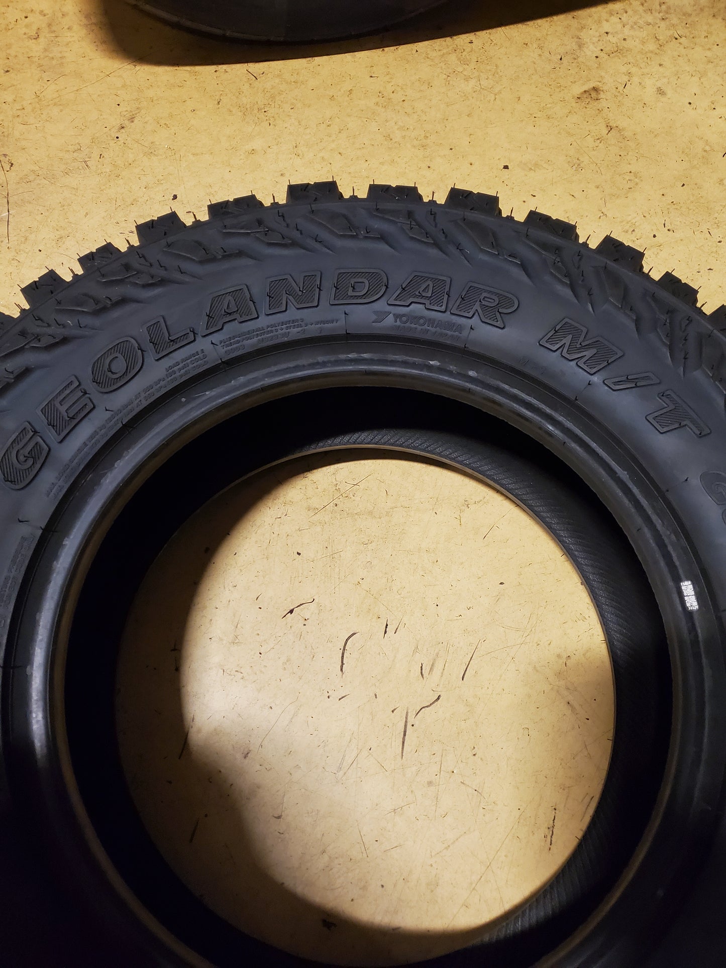 2 YOKOHAMA GEOLANDAR M/T G003 BSW LT 225 75 16 115/112Q 10PLY MUD TIRE 110133313