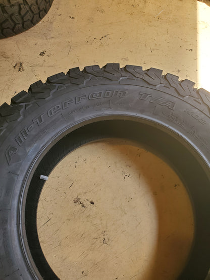 BFGOODRICH ALL-TERRAIN T/A KO2 BSW LT 255 70 18 117/114S 8PLY TIRE 70539