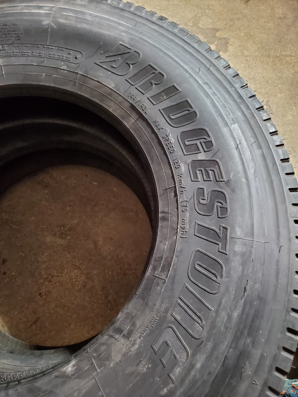 BRIDGESTONE M726 EL BSW LT 11 22.5 144/142L 14PLY DRIVE TIRE 005313
