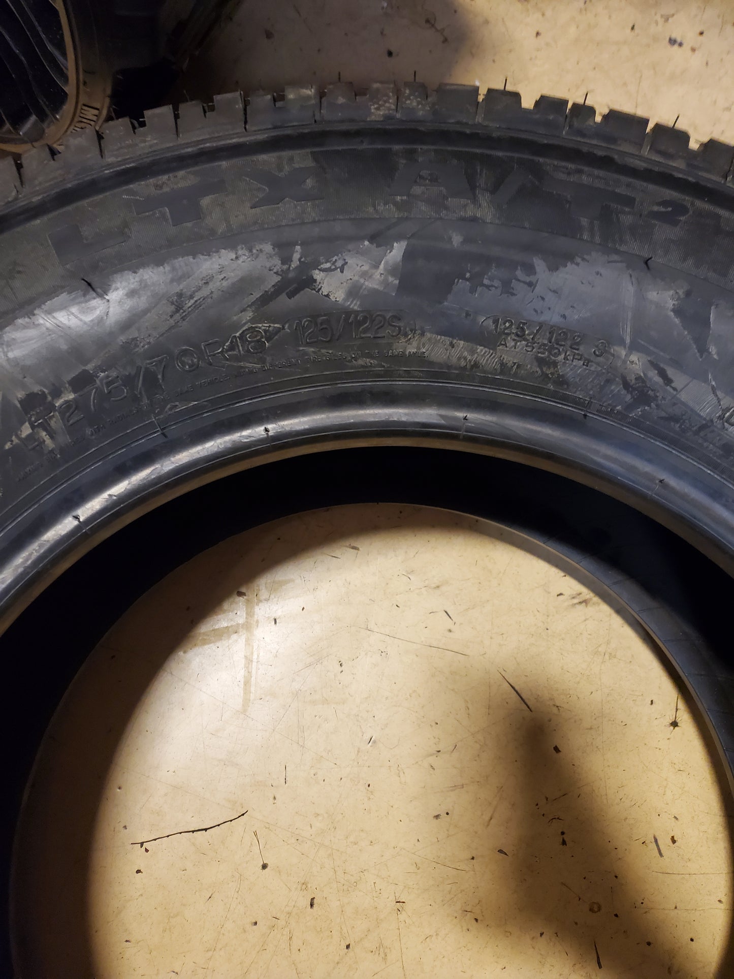 4 MICHELIN LTX A/T2 BSW LT 275 70 18 125/122S 10PLY ALL TERRAIN TIRE 32157