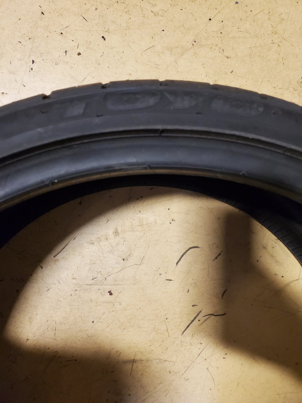 TOYO PROXES SPORT BSW P 205 35 18 81Y XL PERFORMANCE TIRE 133310