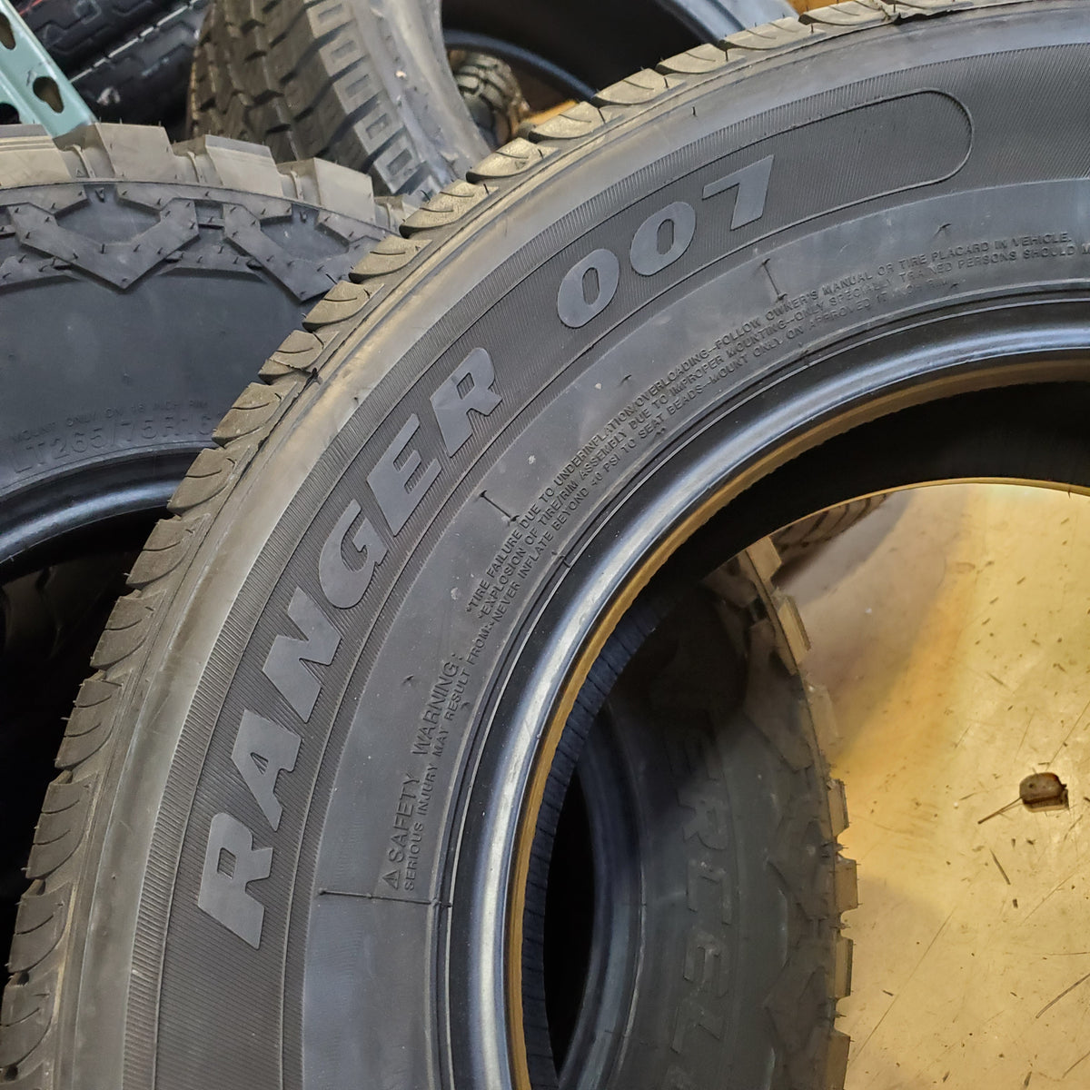 THUNDERER RANGER R007 BSW P 265 65 17 112H SL HIGHWAY A/S TIRE TH0372