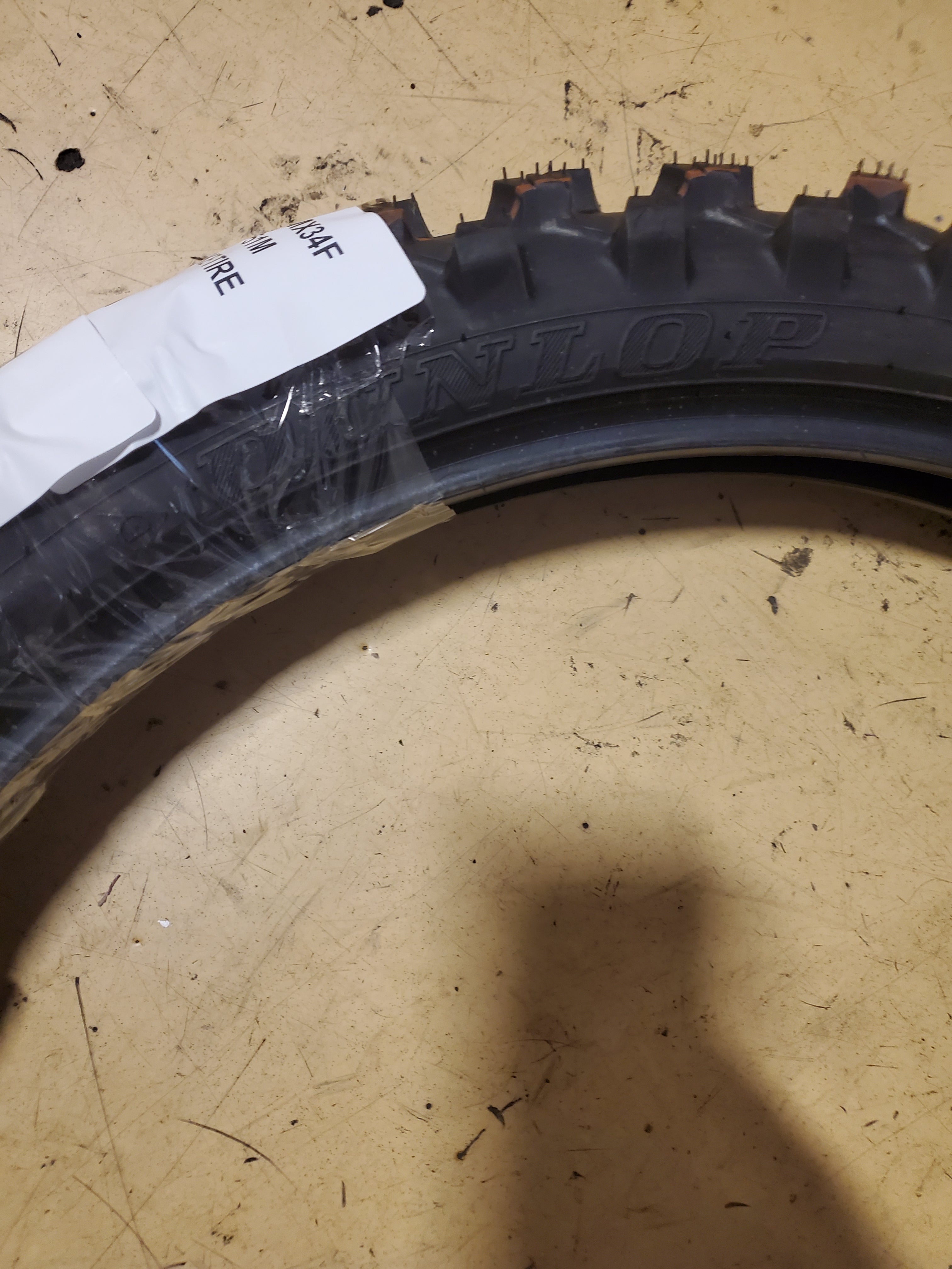 DUNLOP GEOMAX MX34F BSW 80 100 21 51M FRONT DIRT BIKE TIRE 45273505