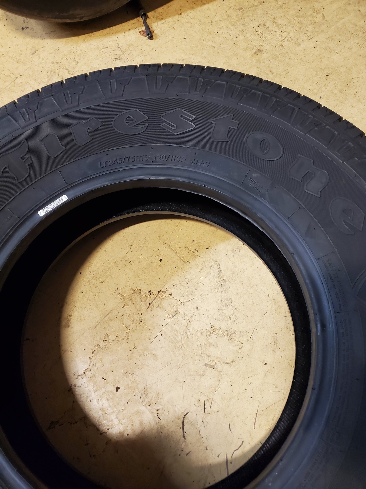 FIRESTONE TRANSFORCE HT2 BSW P 245 75 16 120/116R 10PLY ALL SEASON TIRE 002761