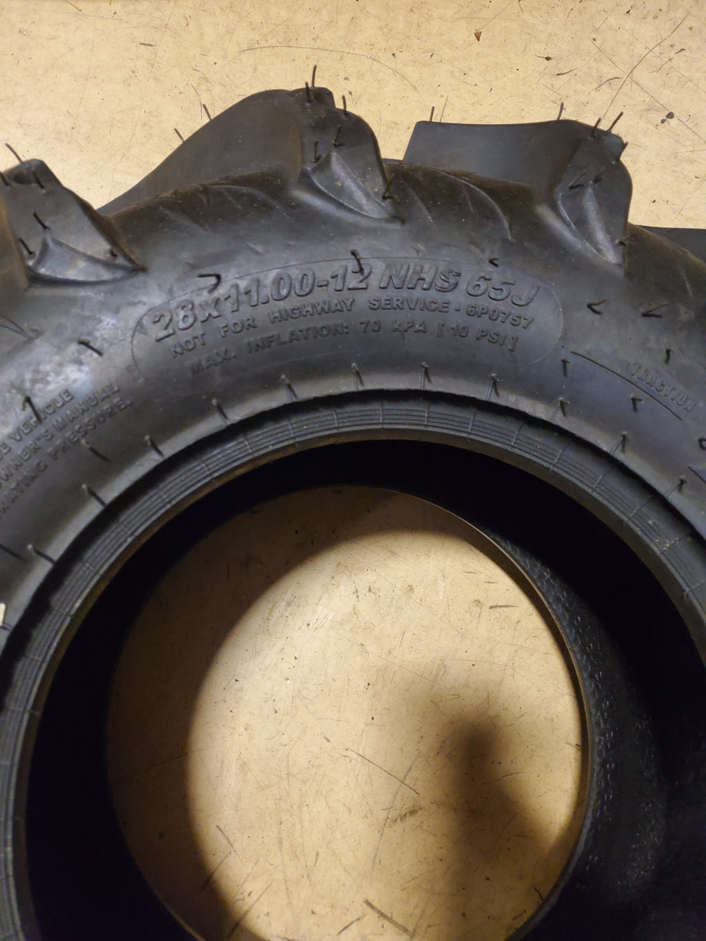 ITP MEGA MAYHEM BSW  28 11 12 65J 6PLY ATV/UTV TIRE 6P0757
