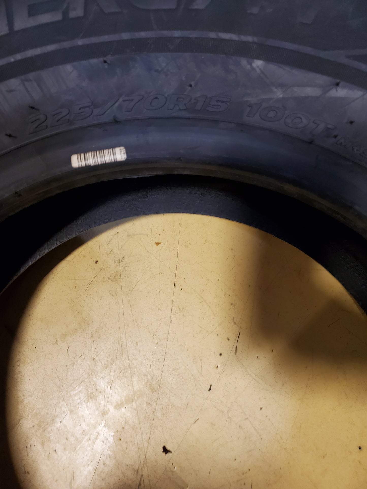 HANKOOK KINERGY PT BSW P 225 70 15 100T ALL SEASON TIRE 1021411