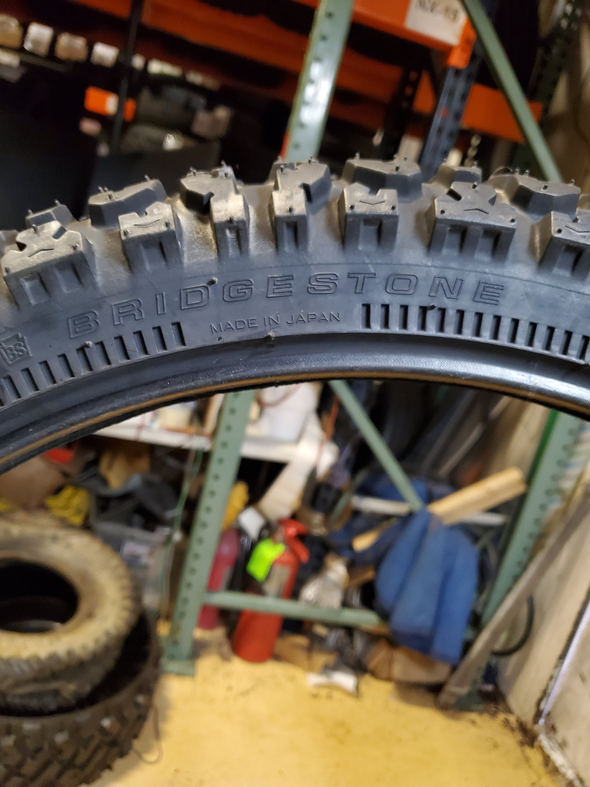 BRIDGESTONE TRAIL WING-9 BSW 3 23 56P 4PLY FRONT MOTORCYCLE TIRE 092971113087