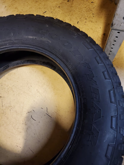 2 GOODYEAR WRANGLER TRAILRUNNER AT LT 275 65 20 126/123S 10PLY TIRE 742299681