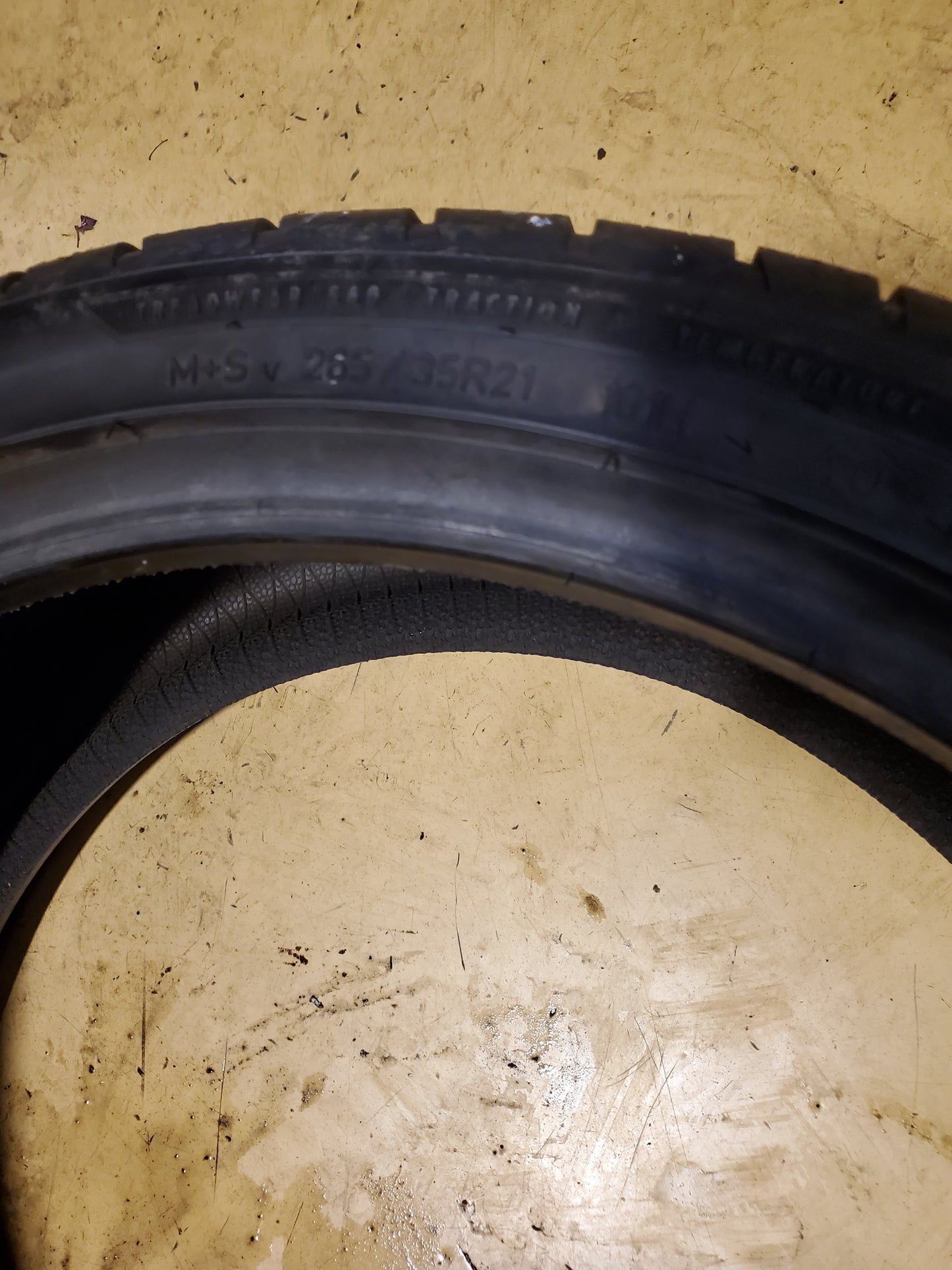 NOS GOODYEAR EAGLE SPORT ALL-SEASON SCT AO P 265 35 21 101H  TIRE 109172658