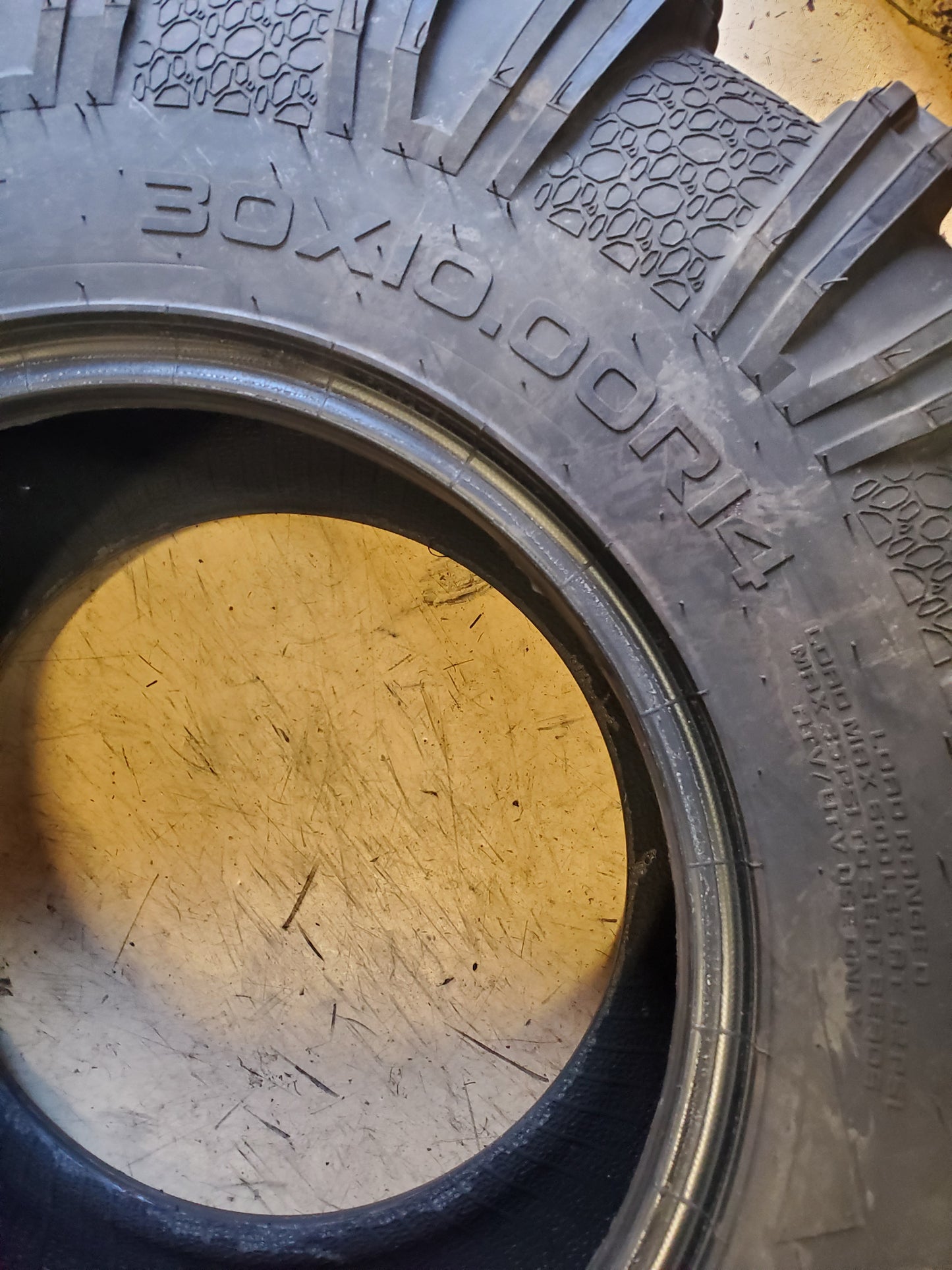 NOS EFX MOTORAVAGE BSW 30 10 14 8PLY ATV/UTV TIRE MR301014