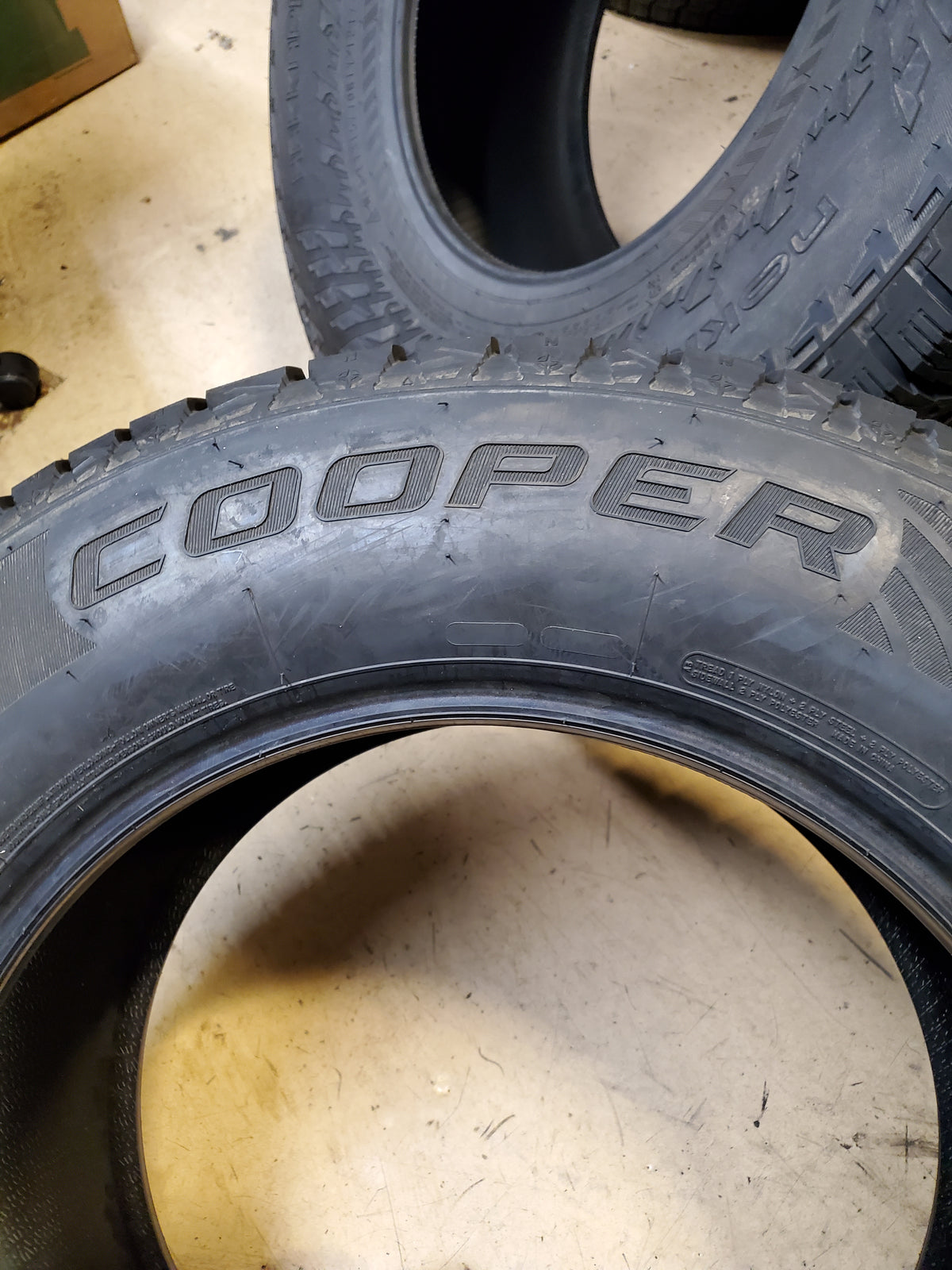 4 COOPER DISCOVERER TRUE NORTH BSW P 265 65 18 114T WINTER TIRE 166195004