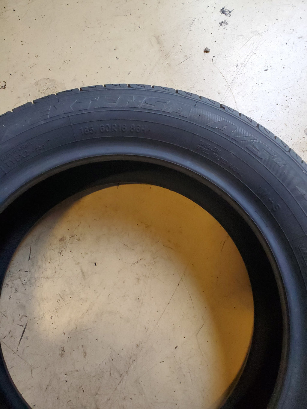 TOYO EXTENSA A/S II BSW P 185 60 16 86H ALL SEASON TIRE 147910