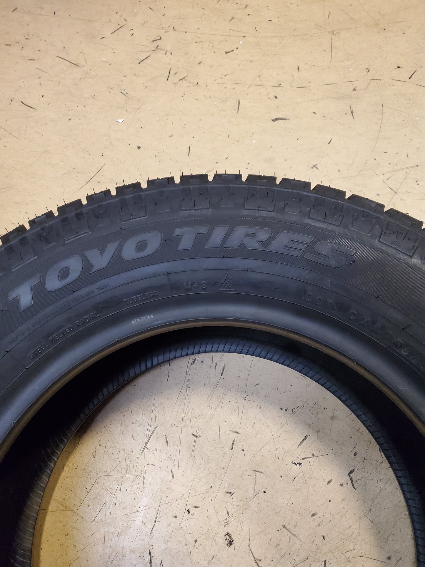 NOS TOYO CELSIUS CARGO BSW LT 235 65 16 121/119R 10PLY ALL WEATHER TIRE 238410