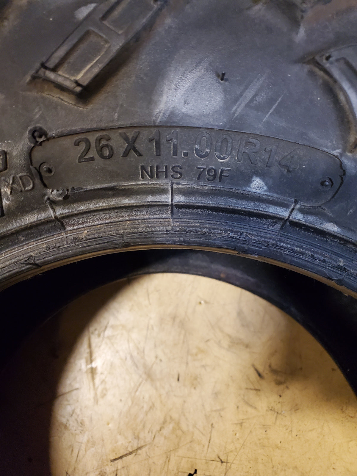 NOS ITP TERRA CROSS R/T BSW 26 11 14 79F 6PLY ATV/UTV TIRE 1145500004
