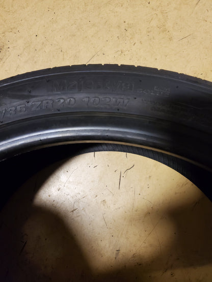 KUMHO MAJESTY 9 SOLUS TA91 BSW P 275 35 20 102W ALL SEASON TIRE 2229483