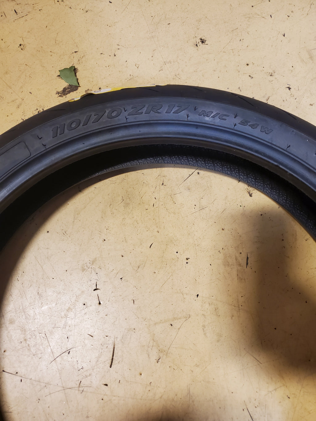 PIRELLI DIABLO ROSSO III BSW 110 70 17 54W FRONT MOTORCYCLE TIRE 2635000