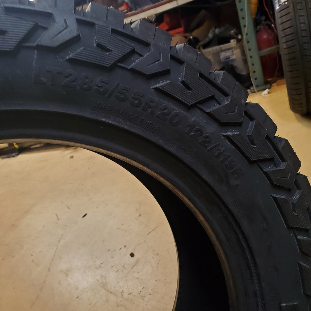 VENOM POWER TRAIL HUNTER RT LT 285 55 20 122/119R LRE 10PLY RUGGED TERRAIN TIRE CVPTHRT06