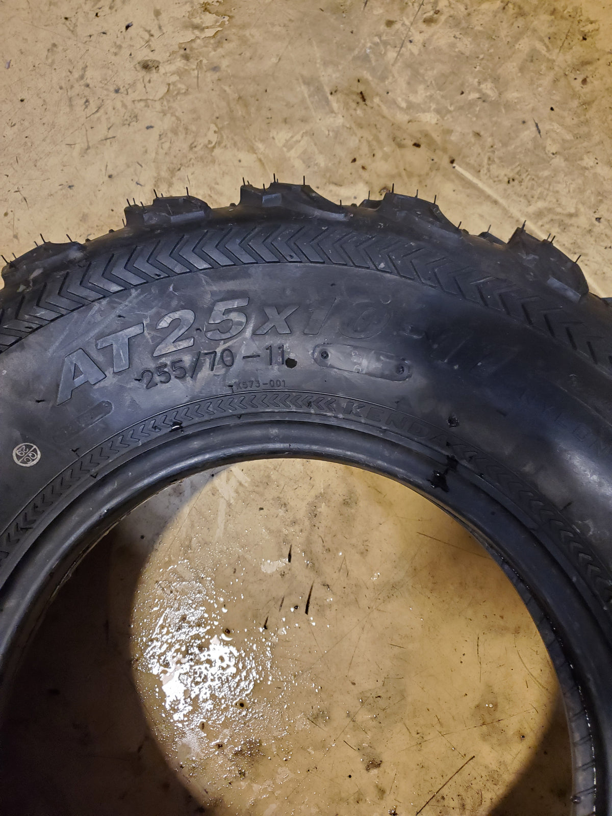 KENDA BEAR CLAW EX 573 BSW AT 25 10 11 6PLY ATV/UTV TIRE 250J2098