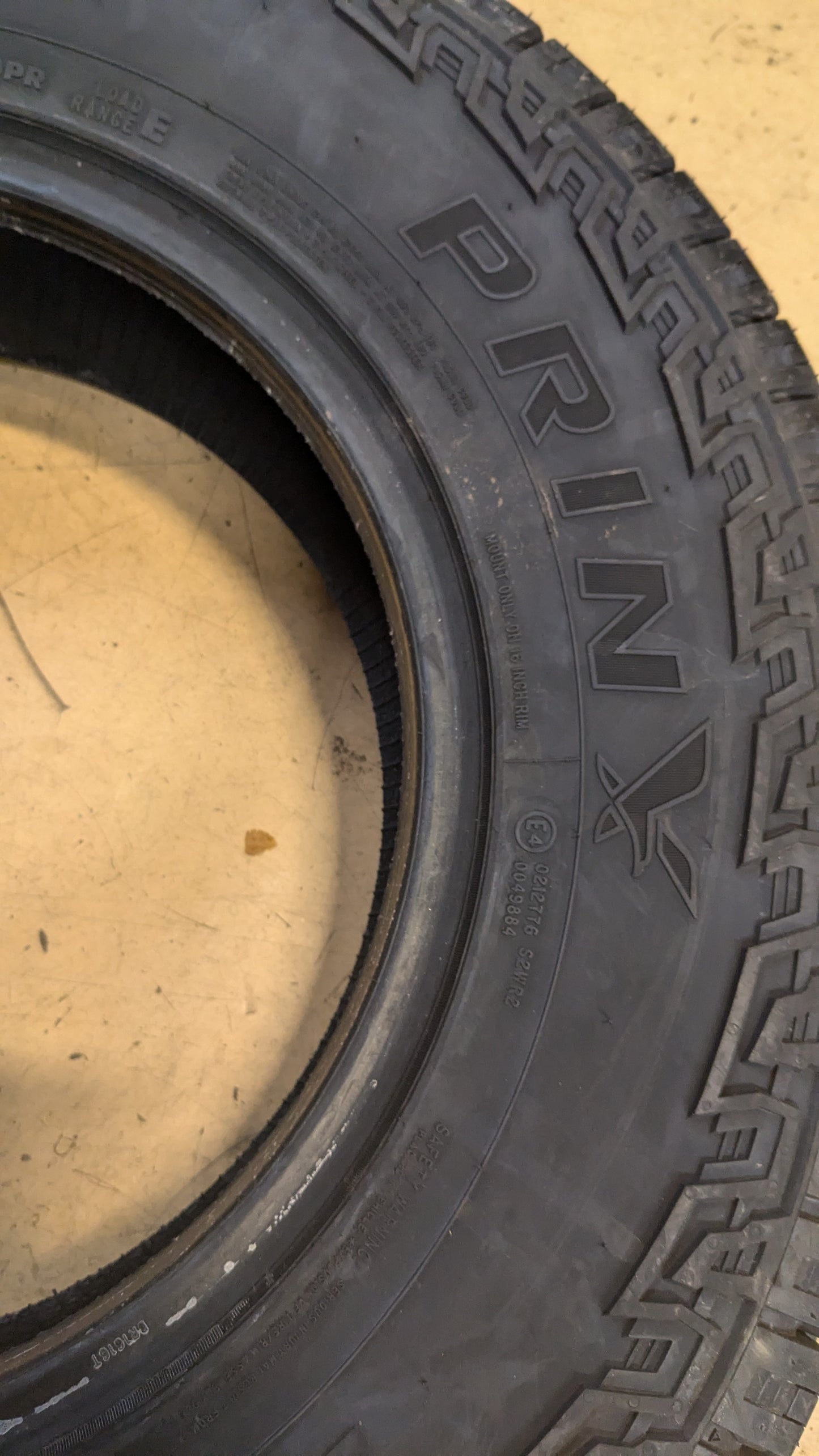 2 PRINX HICOUNTRY A/T HA2 BSW LT 225 75 16 115/112S 10PLY ALL SEASON 9225250405