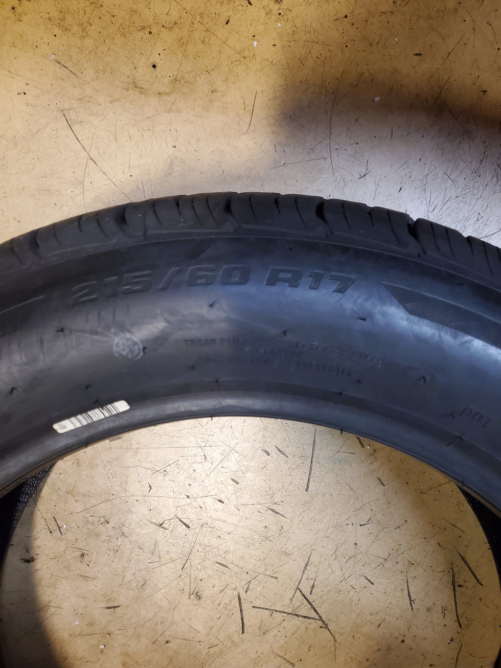 BFGOODRICH ADVANTAGE CONTROL BSW P 215 60 17 96H ALL SEASON TIRE 35649