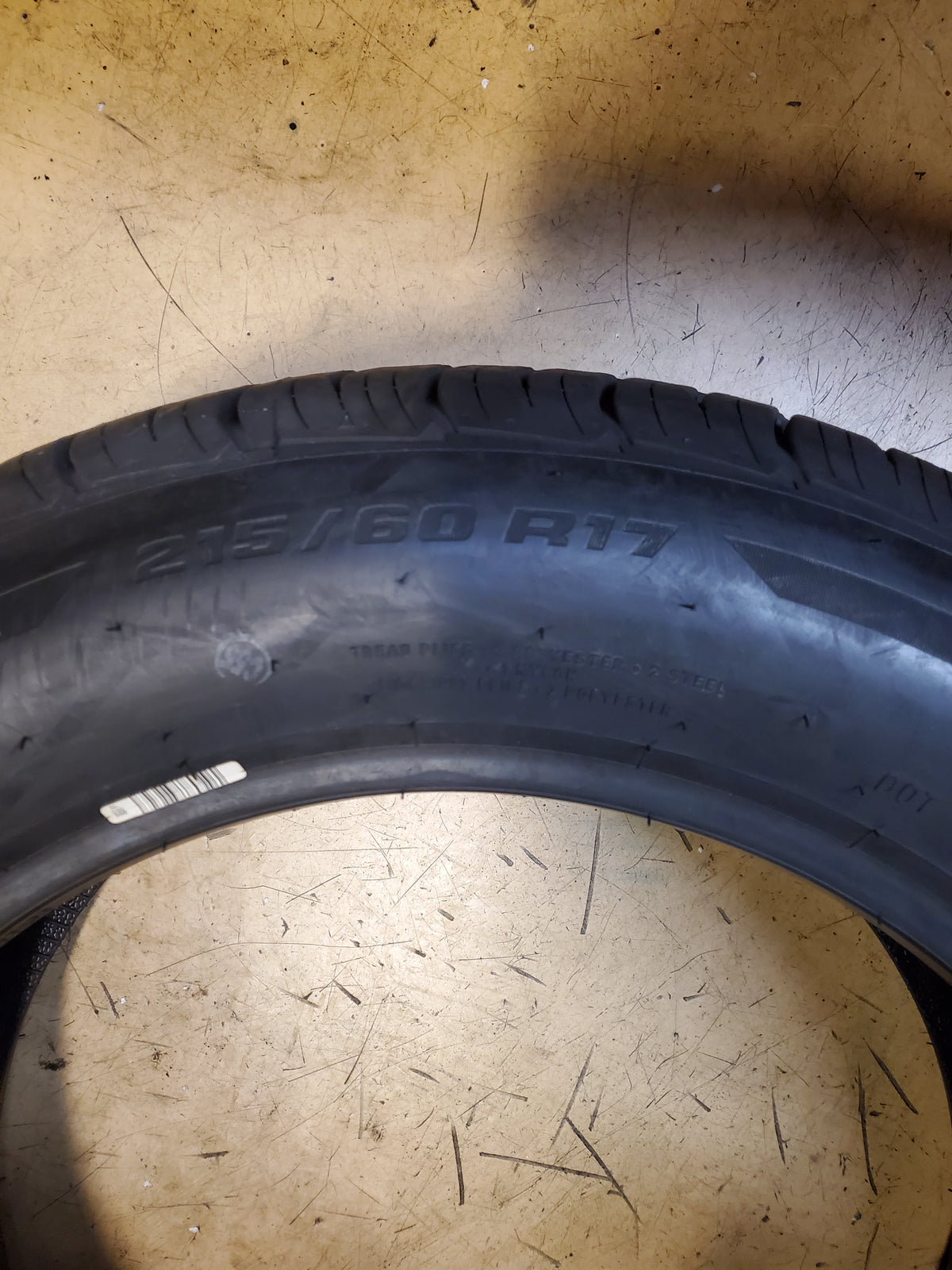 BFGOODRICH ADVANTAGE CONTROL BSW P 215 60 17 96H ALL SEASON TIRE 35649