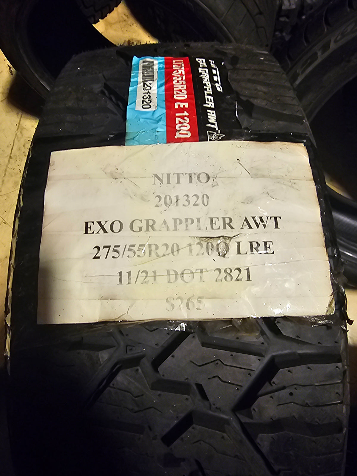2 NITTO EXO GRAPPLER AWT 275 55 20 120Q  LRE 10PLY ALL TERRAIN TIRES 201320