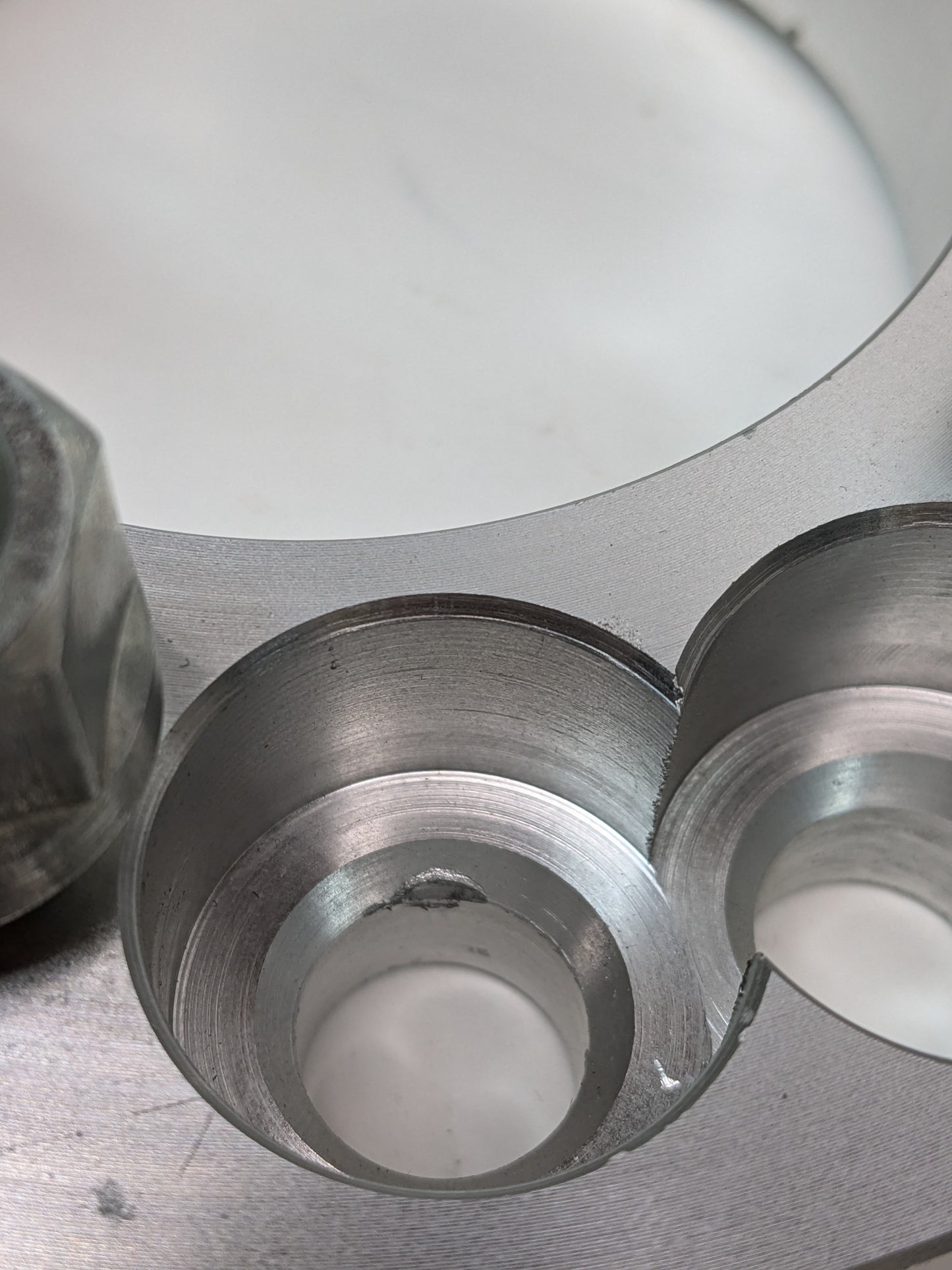 2 PCS MULTI DRILL WHEEL SPACER 5 ON 4.75 AND 5 ON 4.50 1.25" THICK