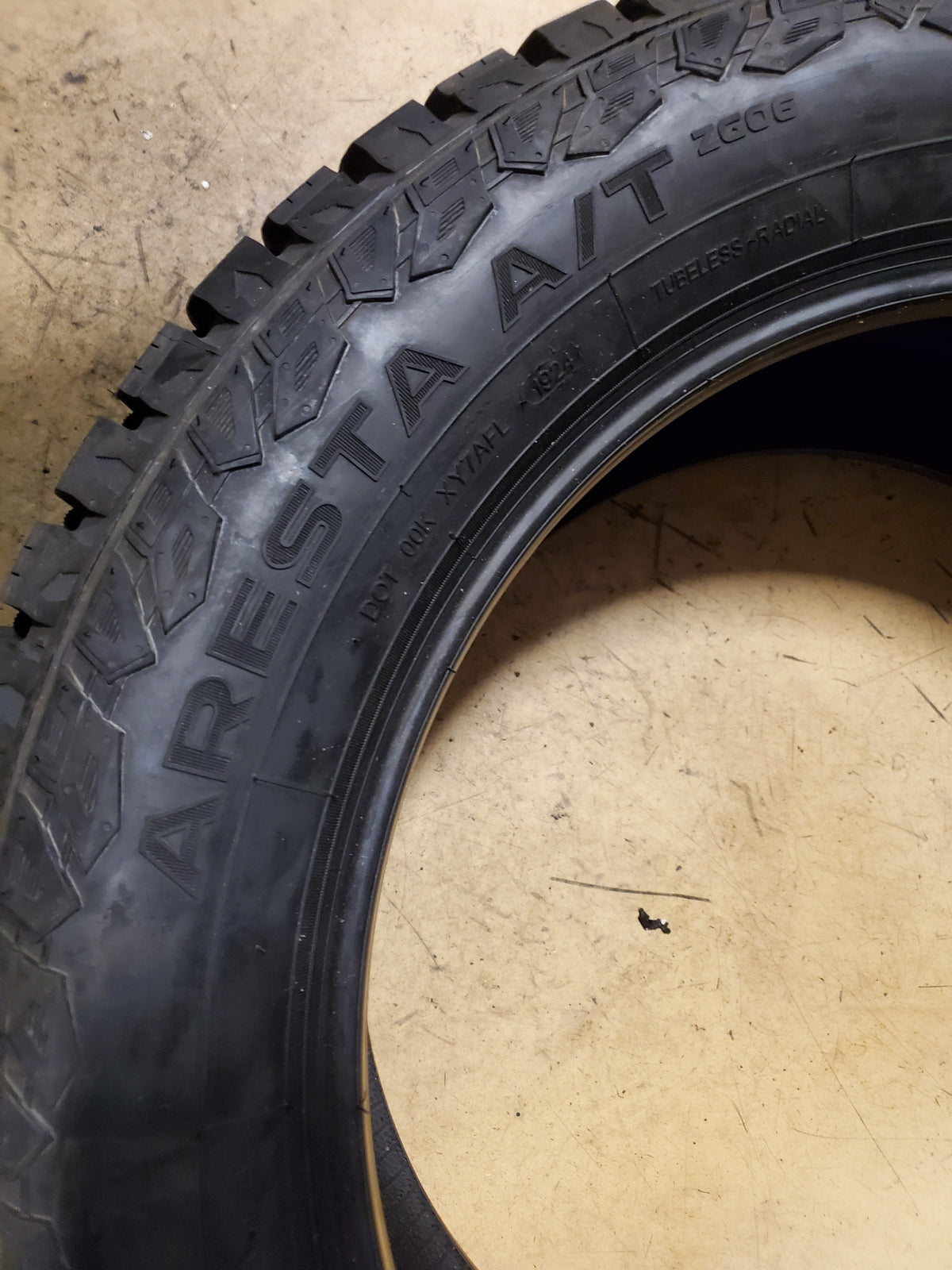 ARISUN ARESTA A/T ZG06 BSW LT 35 12.5 22 121Q 12PLY ALL TERRAIN TIRE TH41747