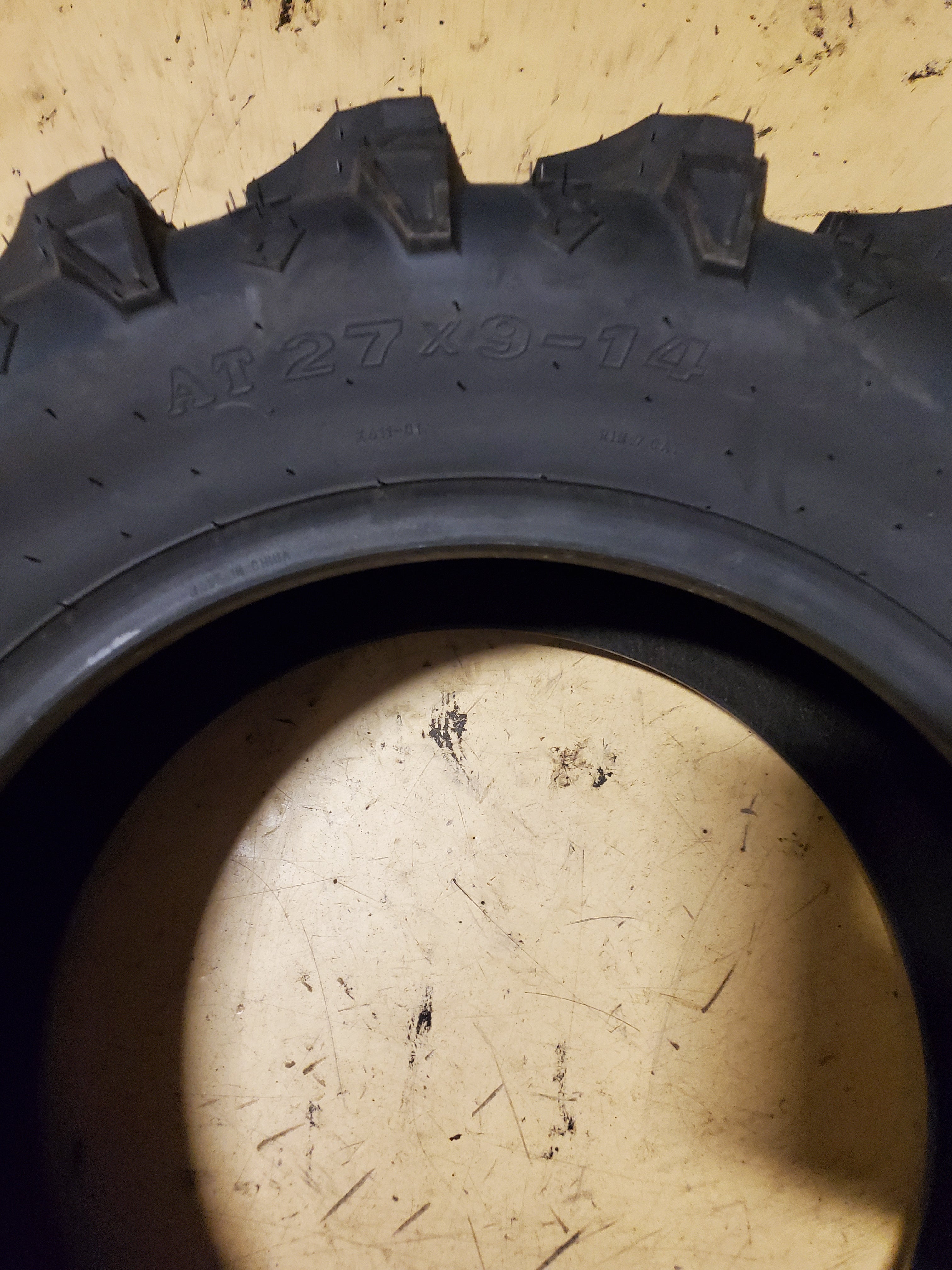 MCKINLEY BSW AT 27 9 14 49J 6PLY ATV/UTV TIRE MK27914