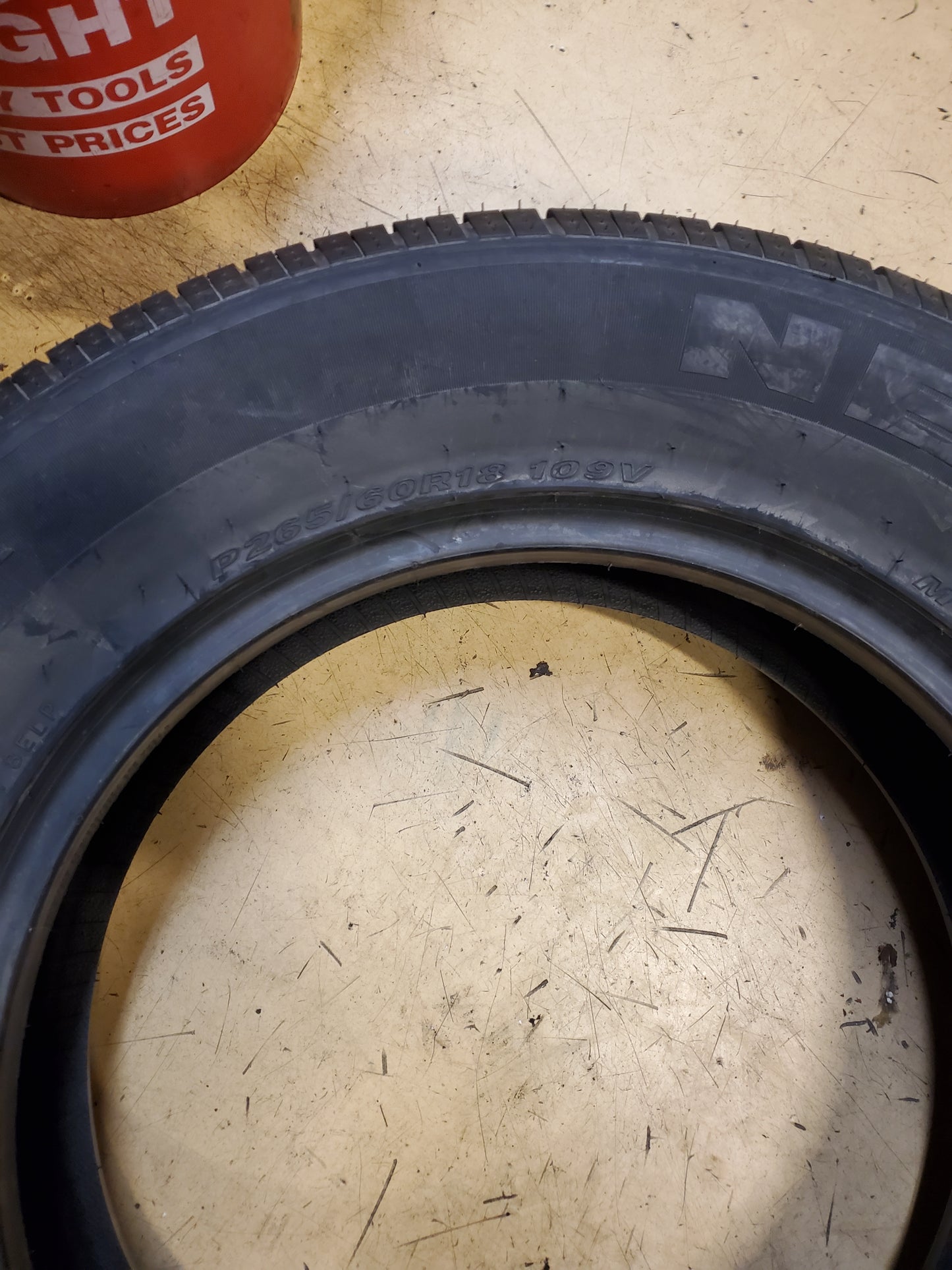 NOS NEXEN NFERA RU5 BSW P 265 60 18 109V ALL SEASON TIRE 12615NXK