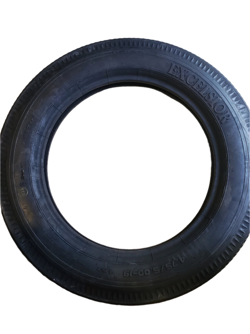2 EXCELSIOR 475/500-19 BSW 4.75 5 19 76P 4PLY VINTAGE TIRE 738181