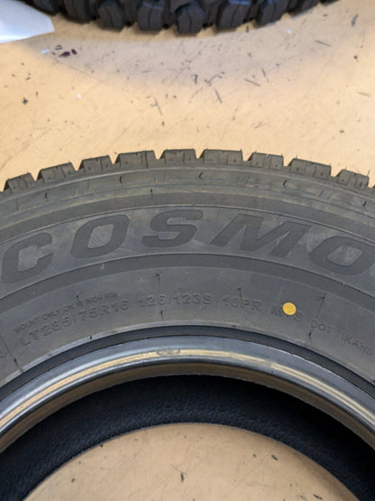 COSMO EL TIGRE A/T BSW LT 285 75 16 126/123S LRE 10PLY ALL TERRAIN TIRE I0086359