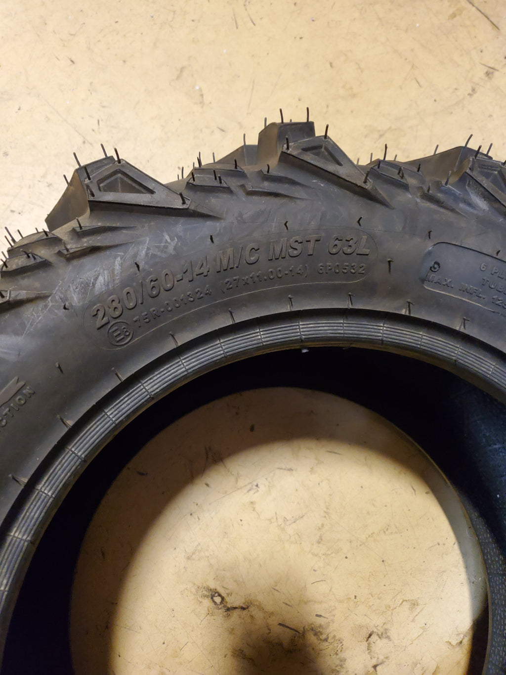 ITP MUD LITE II BSW 25 8 12 49L 6PLY ATV/UTV TIRE 6P0527