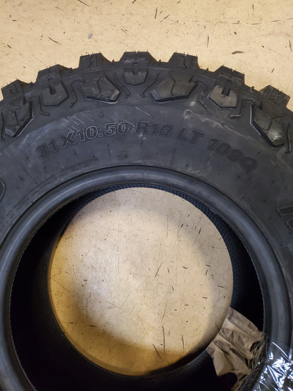 KUMHO ROADVENTURE MT71 BSW LT 31 10.50 15 109Q 6PLY MUD TIRE 2270733