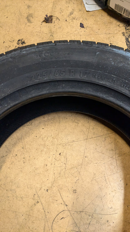 4 CONTINENTAL CROSSCONTACT LX25 BSW P 225 65 17 102H ALL SEASON TIRE 155099800000
