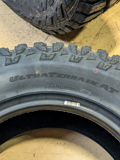 2 GOODYEAR WRANGLER ULTRATERRAIN A/T BSW LT 285 65 18 125Q LRE 10 PLY ALL TERRAIN TIRE 400199779