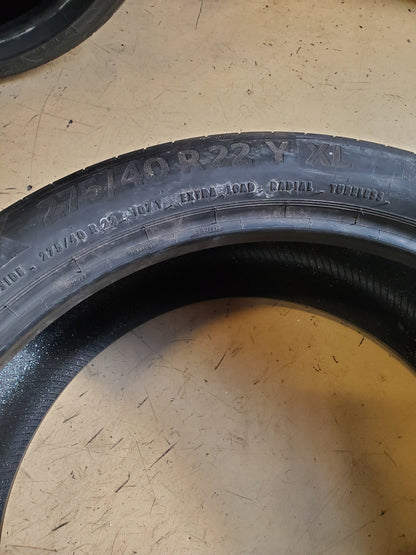 USED OS CONTINENTAL PREMIUMCONTACT 6 SSR * P 275 40 22 107Y XL TIRE 03588110000