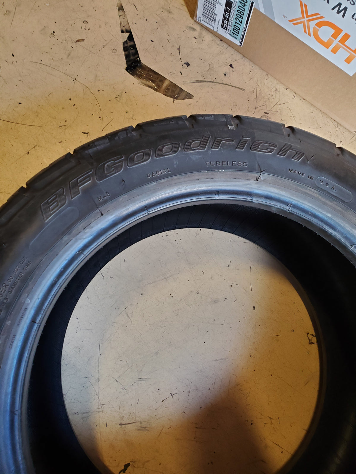 2 USED OS BFGOODRICH G-FORCE COMP-2 A/S BSW P 225 50 16 92W UHP TIRE 37570